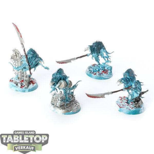 Nighthaunt - 4 Glaivewraith Stalkers - bemalt