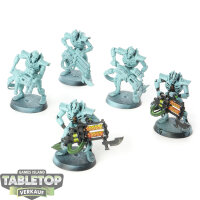 Necrons - 5 Immortals - teilweise bemalt