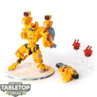 Tau Empire - XV104 Riptide Battlesuit - teilweise bemalt
