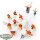 Tau Empire - 10 x Pathfinder Team - teilweise bemalt