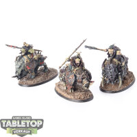 Orruk Warclans - 3 Gore-gruntas - bemalt
