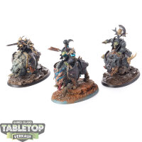 Orruk Warclans - 3 Gore-gruntas - bemalt