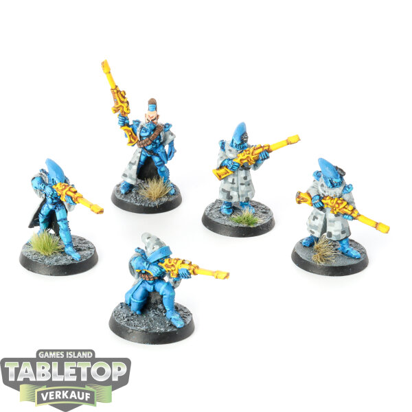 Aeldari - 5 Rangers klassisch - bemalt