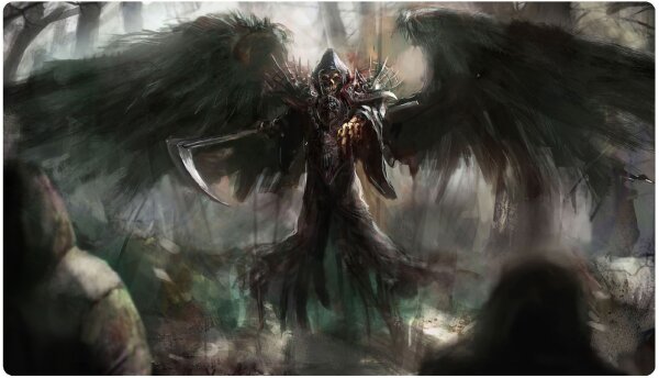Playmats.eu - Rubber Mat for Card Games - Harbinger of Death