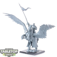 Kingdom of Bretonnia - Battle Standard Bearer on Royal...