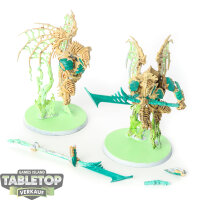 Ossiarch Bonereapers - 2 Morghast Archai - bemalt