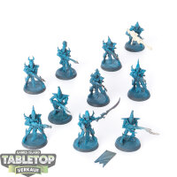 Drukhari - 10 Kabalite Warriors - teilweise bemalt