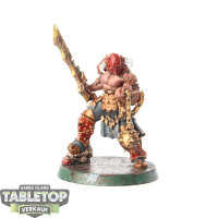 Blades of Khorne - Slaughterpriest with Hackblade and...