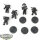 Chaos Space Marines - 5 Space Marines - grundiert