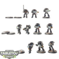 Space Marines - 10 Tactical Squad - bemalt