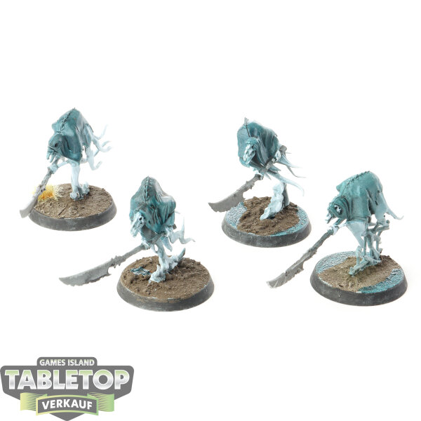 Nighthaunt - 4 Glaivewraith Stalkers - bemalt