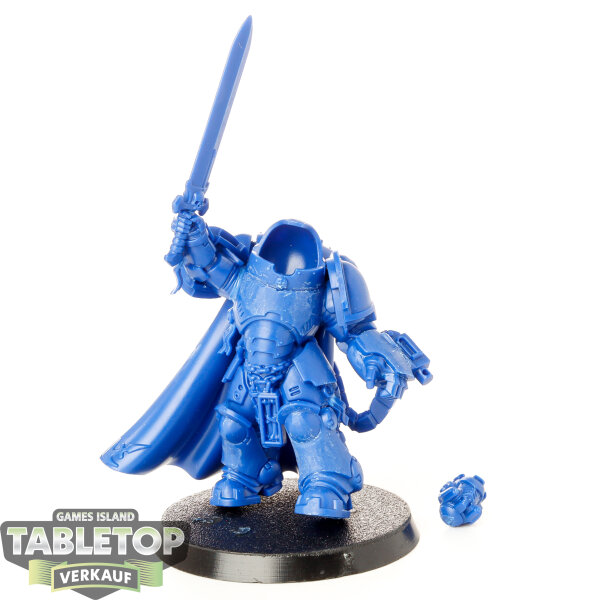 Space Marines - Captain in Gravis Armour - teilweise bemalt