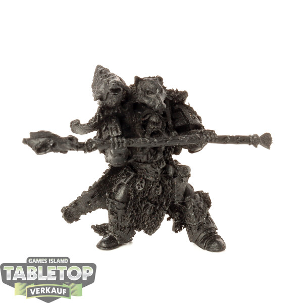 Space Wolves - Njal Stormcaller in Terminator Armour - grundiert