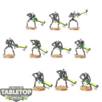 Necrons - 10x Necron Warriors - klassisch - bemalt