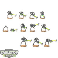 Necrons - 10x Necron Warriors - klassisch - bemalt