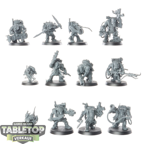 Orks - 10x Kill Team: Kommandos - unbemalt