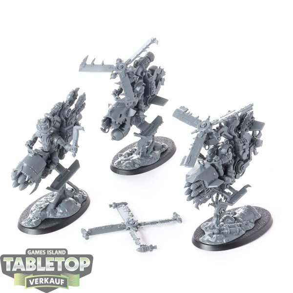 Orks - 3 Deffkoptas - unbemalt