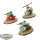Orks - 3 x Squighog Boyz - bemalt