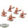 Fyreslayers - 5 x Auric Hearthguard - bemalt