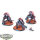 Tyraniden - 3x Hive Guard - teilweise bemalt