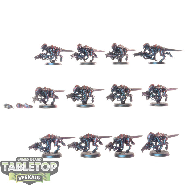 Tyraniden - 12x Termagants Klassisch - teilweise bemalt