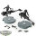 Galaktisches Imperium - 2 74-Z Speeder Bikes - grundiert