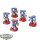 Space Marines - 5x Vanguard Veteran Squad - bemalt