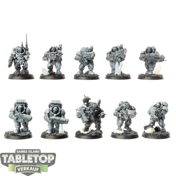 Leagues of Votann - 10 Hearthkyn Warriors - grundiert