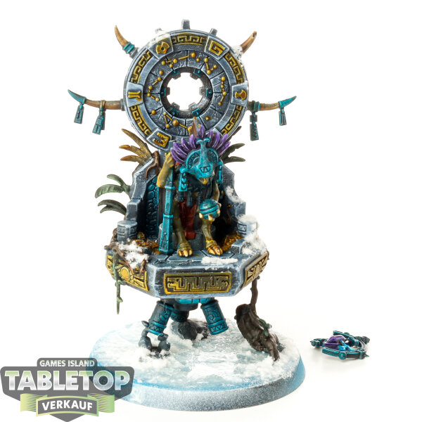 Seraphon - Skink Starseer - bemalt
