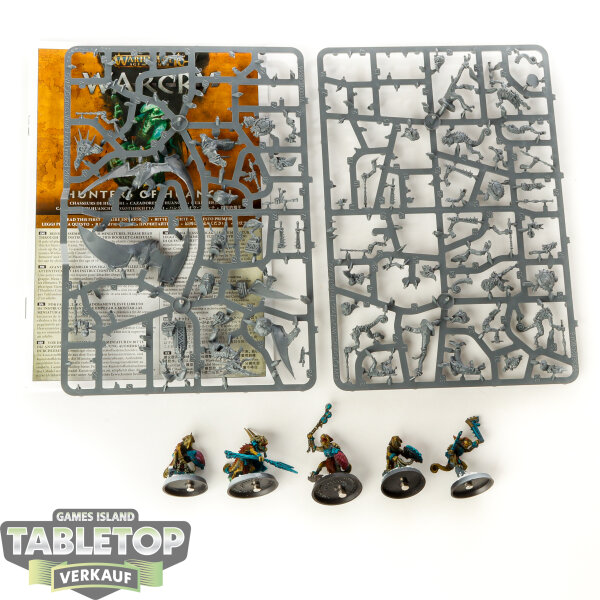 Age of Sigmar: Warcry - 13 Hunters of Huanchi - Seraphon - teilweise gebaut