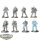 Space Marines - 8 Primaris Infiltrators - teilweise bemalt