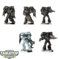 Space Wolves - 5 Assault Squad klassisch - teilweise bemalt