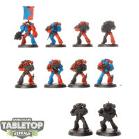 Space Marines - 10 Tactical Squad klassisch - teilweise...
