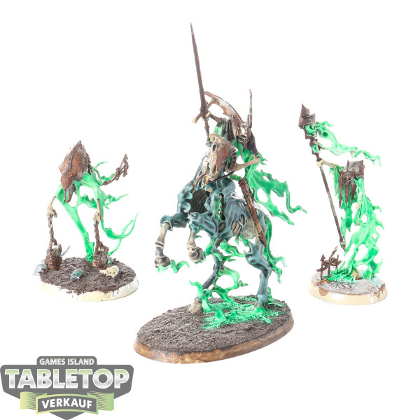 Nighthaunt - 3x Ethereal Court - bemalt