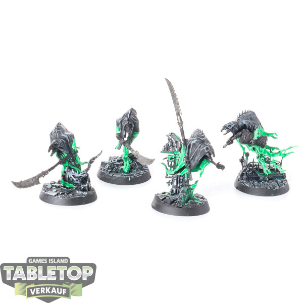 Nighthaunt - 4x Glaivewraith Stalkers - bemalt