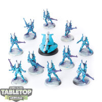 Aeldari - 10x Guardian Defenders - teilweise bemalt