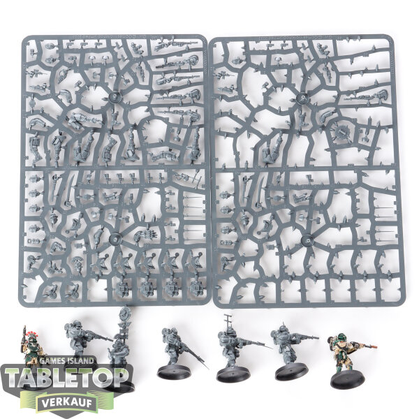 Horus Heresy - 11x Veletaris Storm Section - teilweise gebaut
