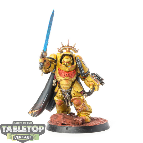 Imperial Fists - Captain in Gravis Armour klassisch - bemalt