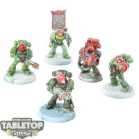 Space Marines - 5 x Tactical Squad klassisch - teilweise...
