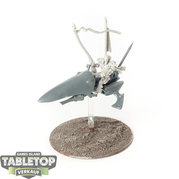 Aeldari - Autarch on Jetbike - unbemalt