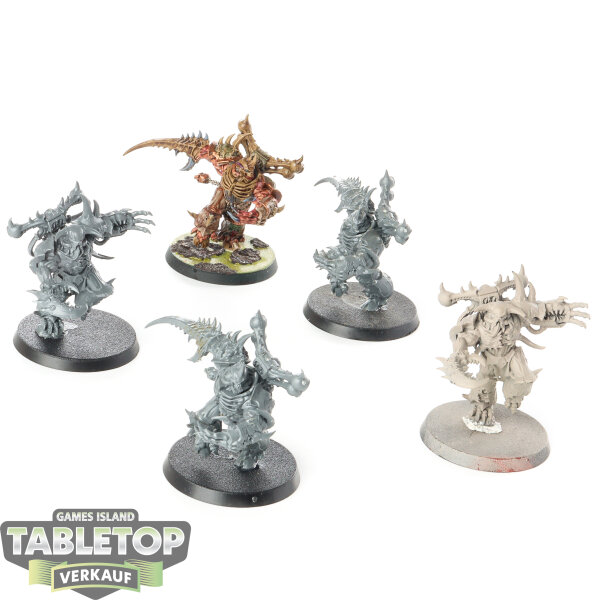 Chaos Space Marines - 5 Possessed - teilweise bemalt