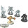 Space Marines - 5 x Space Marine Terminator Squad klassisch - teilweise bemalt