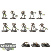 Necrons - 10x Necron Warriors - bemalt