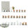 Dwarfen Mountain Holds - 27x Dwarf Quarrelers &  Thunderers & Movement Tray - teilweise bemalt
