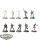 Infinity - 10x Ariadna Action Pack - teilweise bemalt