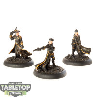 Cygnar - 3x Black 13th Gun Mage Strike Team - teilweise...