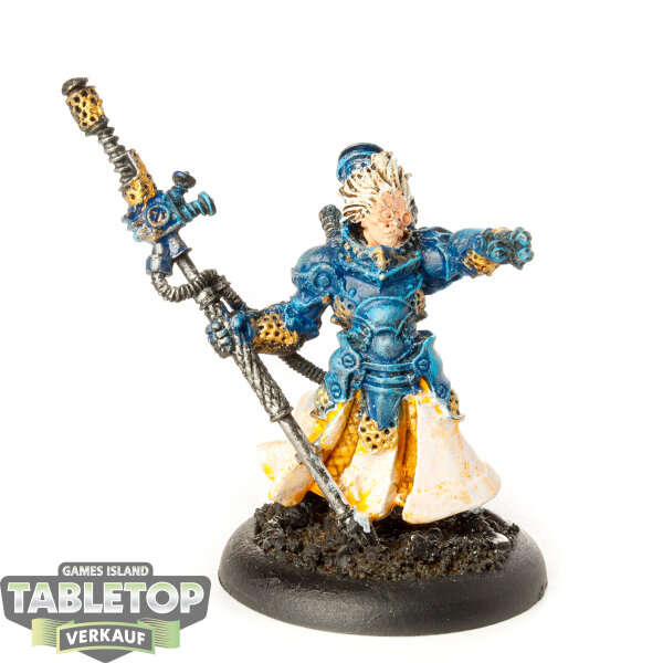 Cygnar - Commander Adept Nemo - teilweise bemalt