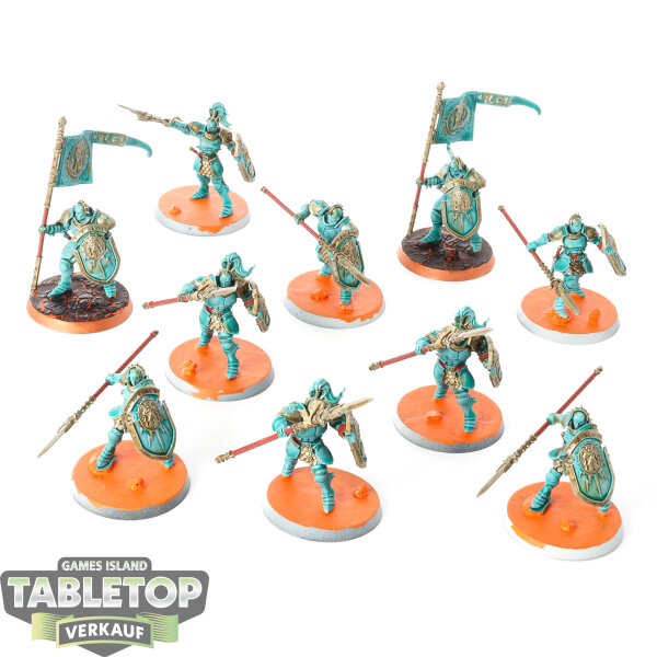 Stormcast Eternals - 10x Vindictors - teilweise bemalt