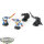 Black Templars - 4 Sword Brethren klassisch - teilweise bemalt