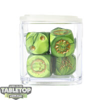 Blood Bowl - 7 x Wood Elf Team Dice - Sonstiges